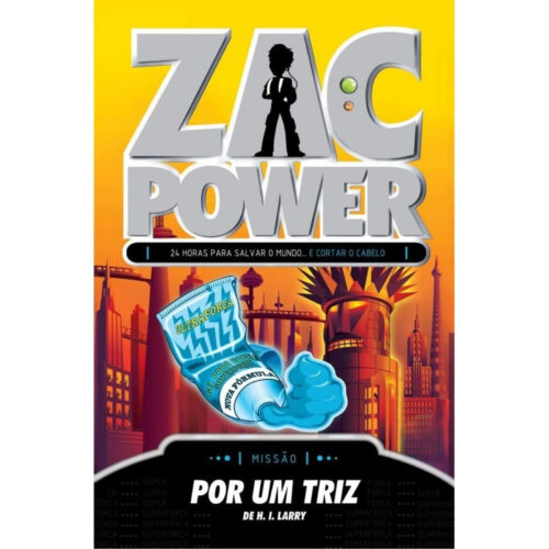 Livro - Zac Power Por um triz - H. I. LArry (Seminovo)