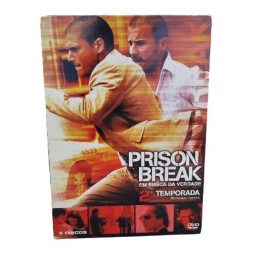 BOX DVD SÉRIE - Prison Break - Temporada 2 (usado)