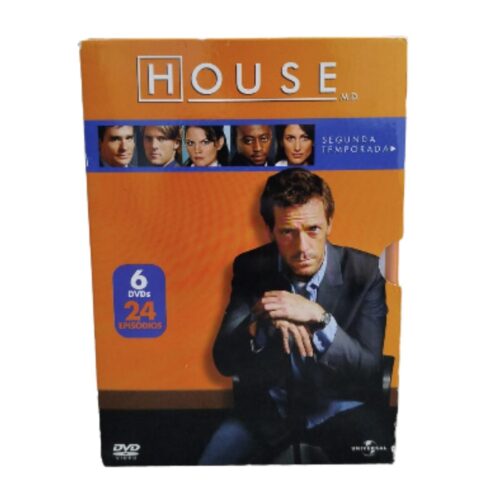 DVD BOX - House - Temporada 2 (seminovo)