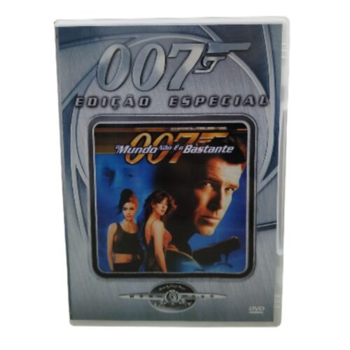 DVD FILME - 007 - O Mundo não é o bastante (seminovo)
