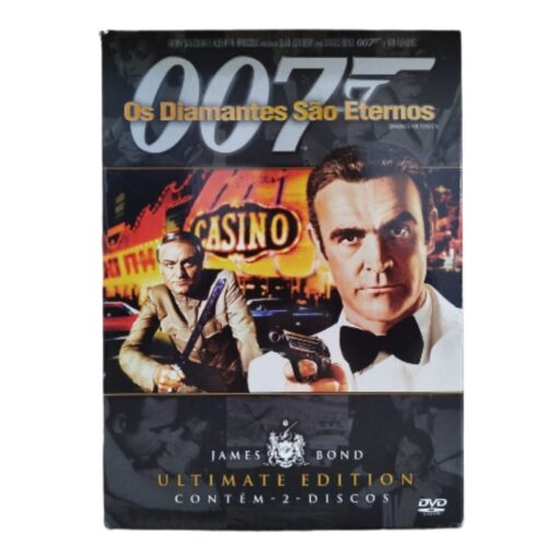 DVD DUPLO - 007 - Os Diamantes são eternos (seminovo)