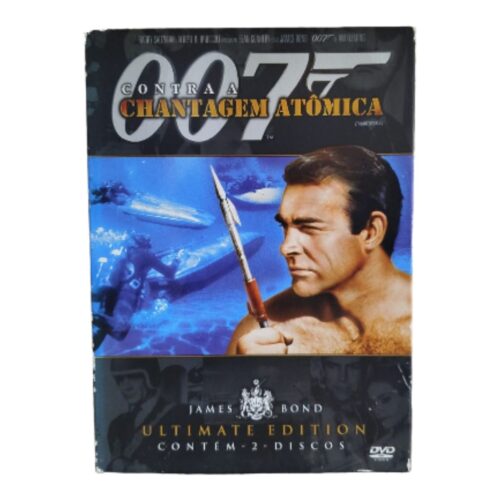 DVD DUPLO - 007 - Contra a chantagem atômica (seminovo)