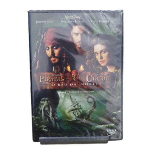 DVD FILME - Piratas do Caribe - O Baú da morte (seminovo)