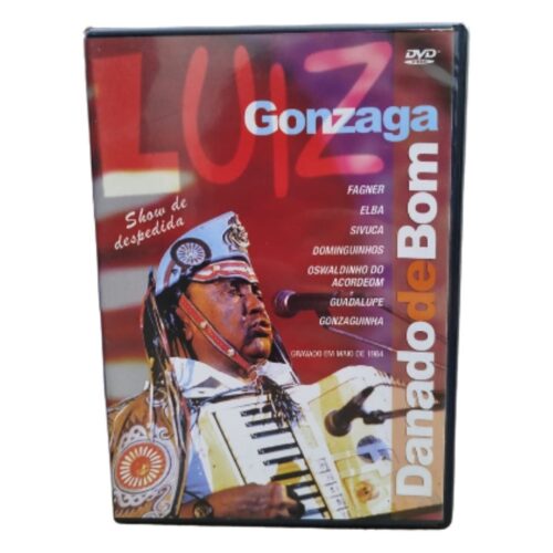 DVD MUSICAL - Luiz Gonzaga - Danado de Bom (seminovo)