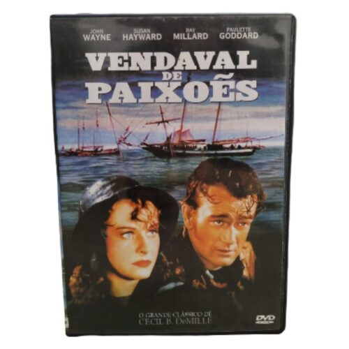 DVD FILME - Vendaval de paixões (usado)