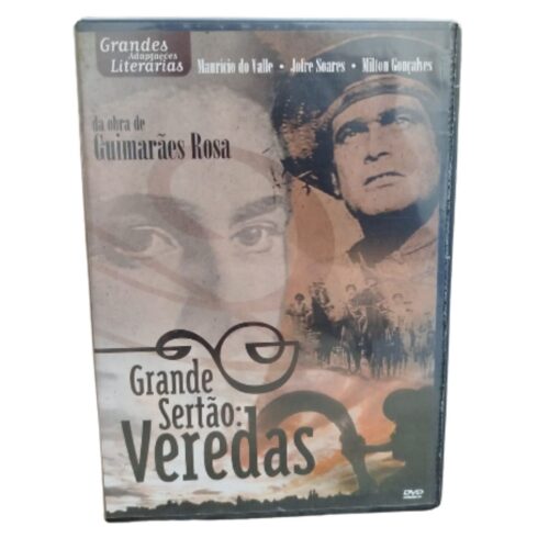 DVD FILME - Grande sertão: Veredas (seminovo)