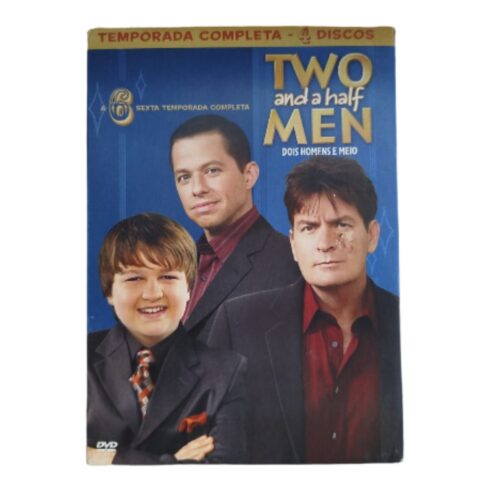 BOX SÉRIE - Two and a half Men - Temporada 6 (usado)