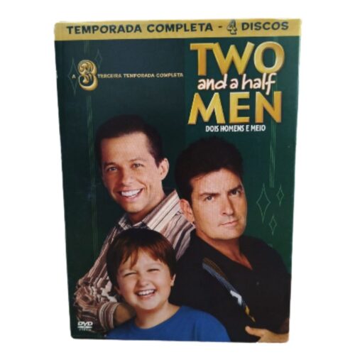 BOX SÉRIE - Two and a half Men - Temporada 3 (seminovo)