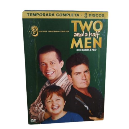 BOX SÉRIE - Two and a half Men - Temporada 3 (usado)