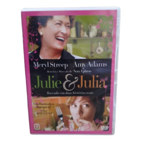 DVD FILME - Julie & Julia (seminovo)
