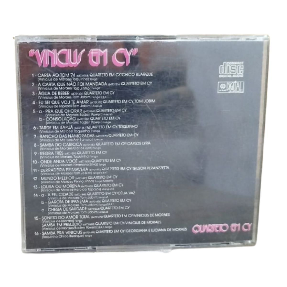 CD - Vinicius de Moraes - Vinicius em CY (usado) - Imagem 4