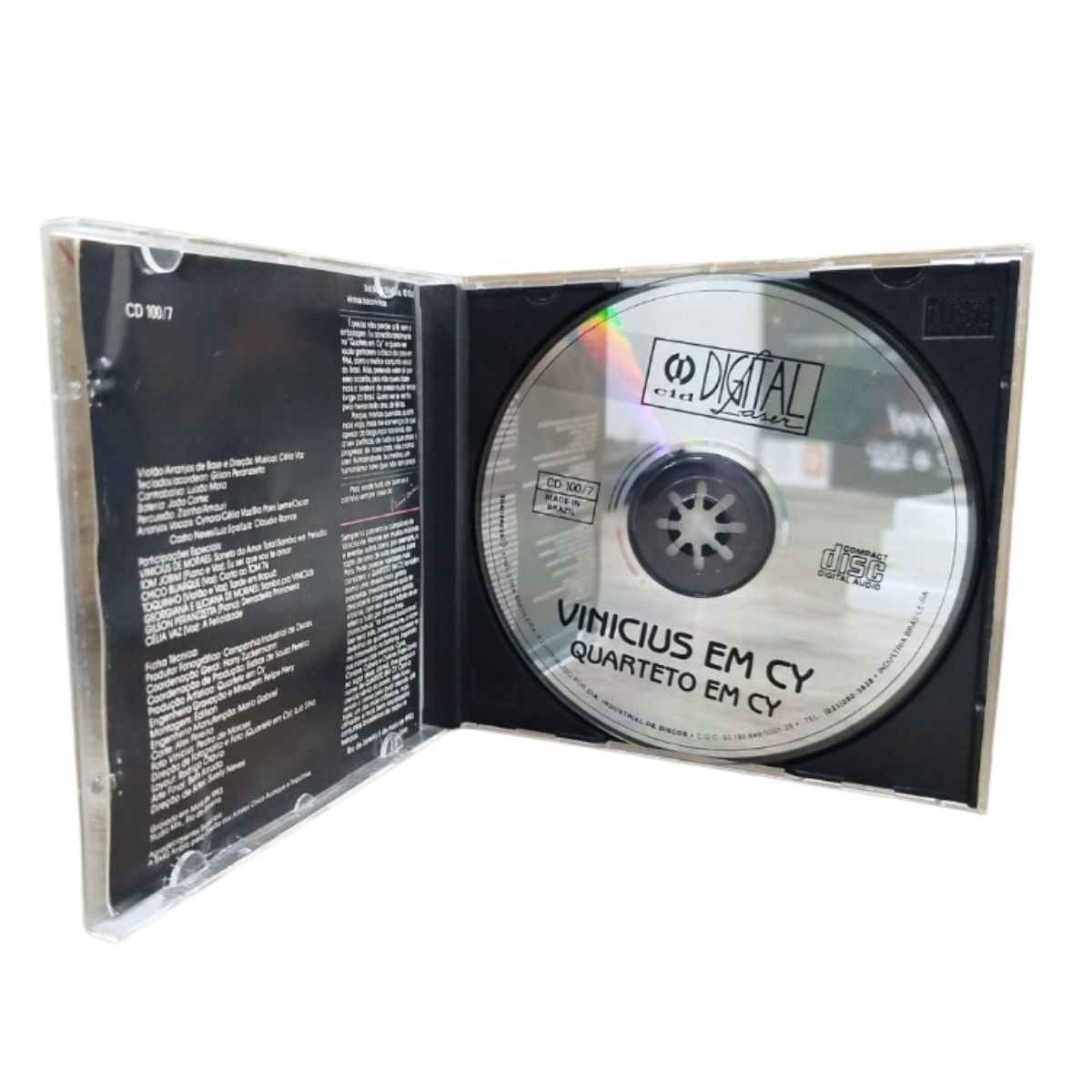 CD - Vinicius de Moraes - Vinicius em CY (usado) - Imagem 3