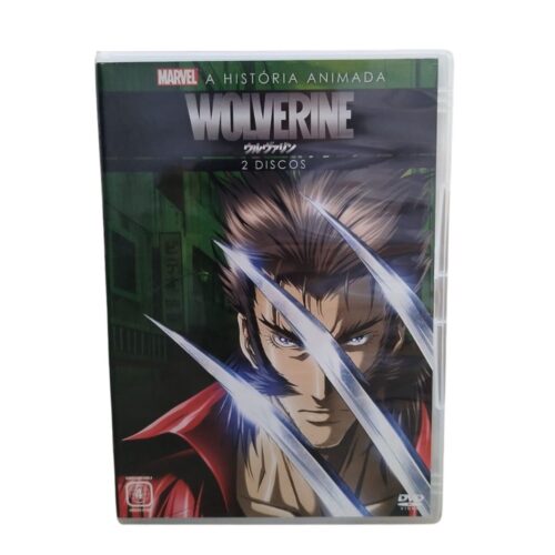 DVD DUPLO SÉRIE - Wolverine a historia animada (seminovo)