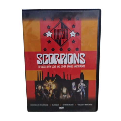DVD MUSICAL - Scorpions - Russia (usado)