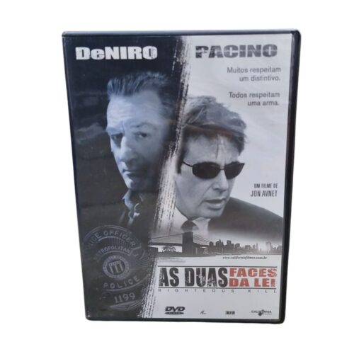 DVD FILME - As duas faces da lei (seminovo)