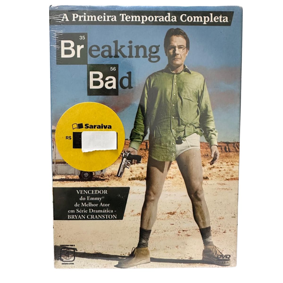 DVD - Breaking Bad - Primeira temporada - seminovo