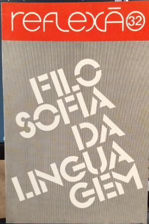 Livro - Filosofia da Linguagem - Reflexão 32 - PUCAMP (Usado)