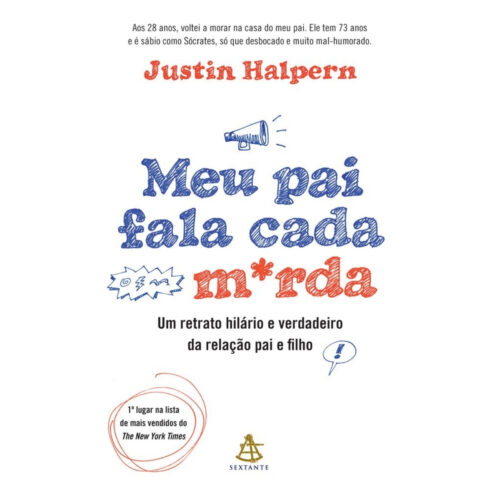 Livro - Meu pai fala cada Merda - Justin Halpern (Usado)