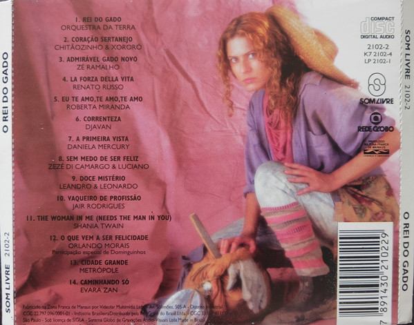 CD - O Rei do gado - nacional - seminovo8 - Imagem 2