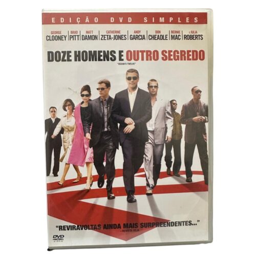 DVD - Doze homens e outro segredo - usado