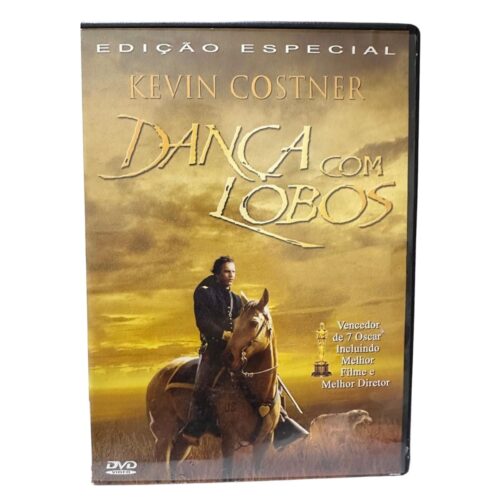 DVD - Dança com lobos - usado