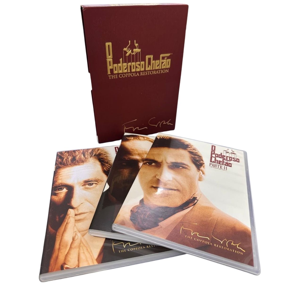 DVD Box - O Poderoso Chefão - The Coppola Restoration - seminovo - Imagem 2