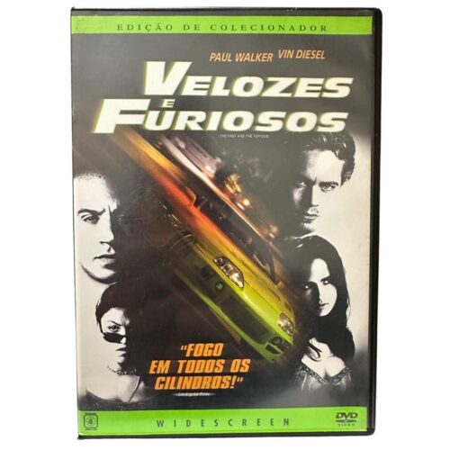 DVD - Velozes e furiosos - seminovo