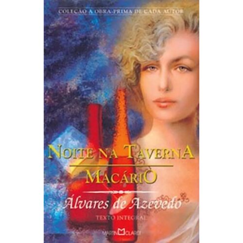 Livro - Noite na Taverna Macário - Álvares de azevedo - usado