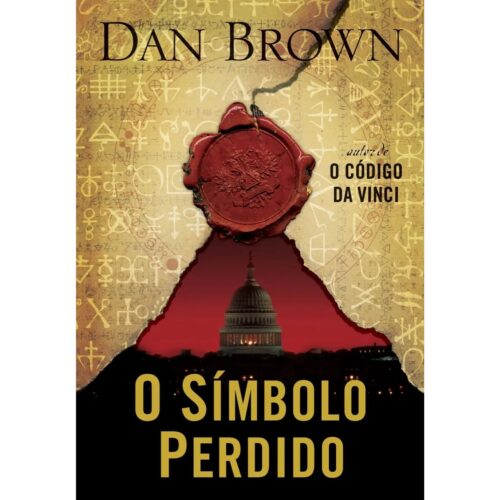 Livro - O Símbolo perdido - Dan Brown - usado