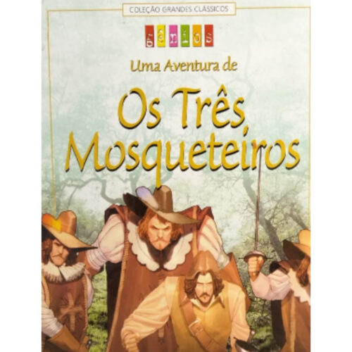 Livro - Os três Mosqueterios - adptado - Alexandre Dumas (Usado)