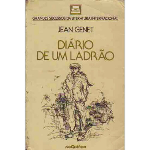 Livro - Diário de um ladrão - Jean Genet (Usado)