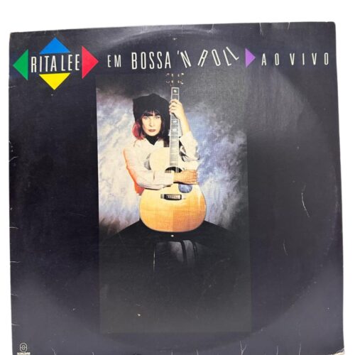 LP - Rita Lee - Em bossa 'n roll ao vivo - usado