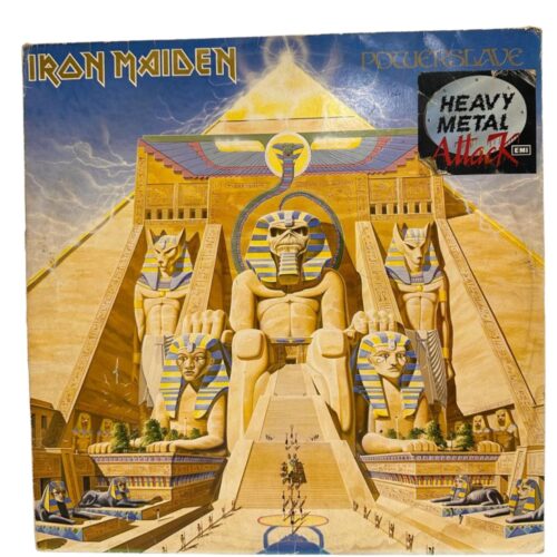 LP - Iron Maiden - Powerslave - usado