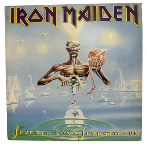 LP - Iron Maiden - Seventh son of a seventh son - usado
