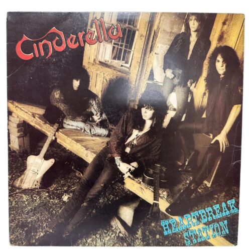 LP - Cinderella - Heartbreak station - usado