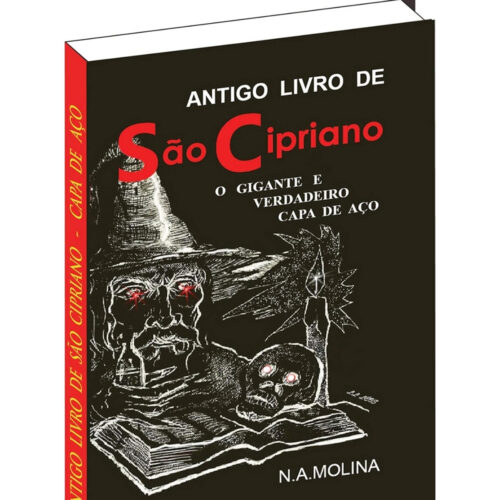 Livro - Antigo Livro de São Cipriano - Capa de Aço - N. A. Molina (Usado)