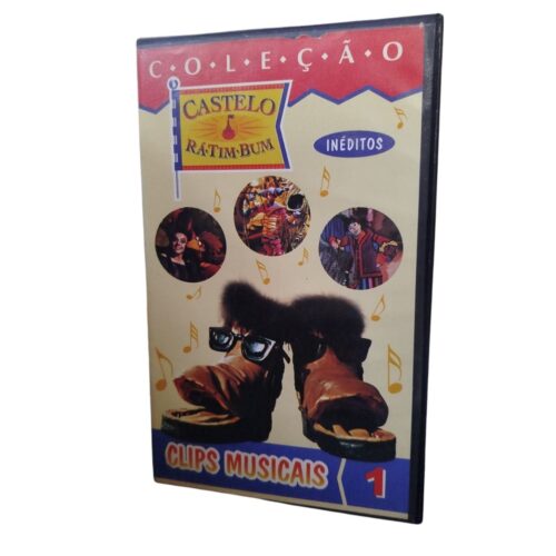 VHS - Coleção Castelo Ratimbum - Clips Musicais (usado)