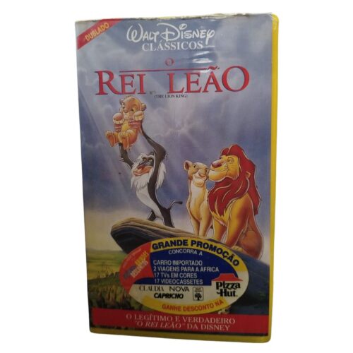 VHS - O Rei Leão - Dublado (usado)