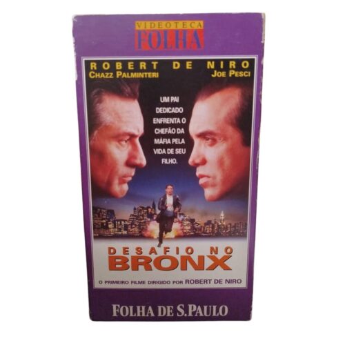 VHS - Desafio no Bronx - Legendado (usado)