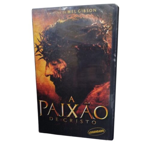 VHS - A Paixão de Cristo - Legendado (usado)