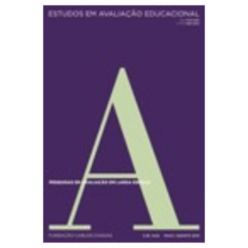 Livro - Estudos em Avaliaçao Educaional V. 26 n 62 Maio Agosto 2015 - Fundaçao Carlos Chagas (Seminovo)