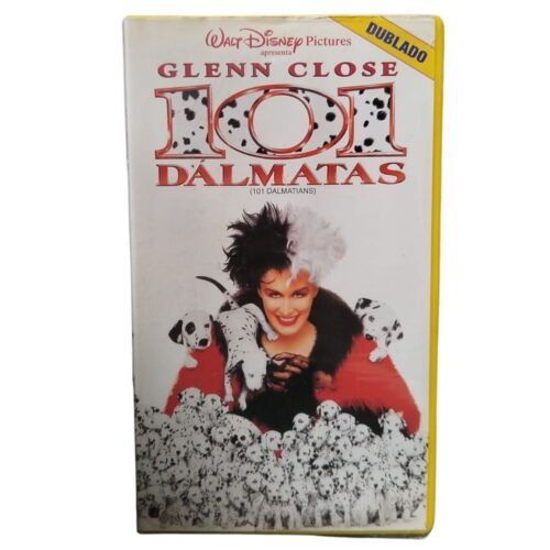 VHS - 101 Dálmatas - Dublado (usado)