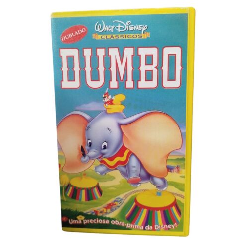 VHS - Dumbo - Dublado (usado)
