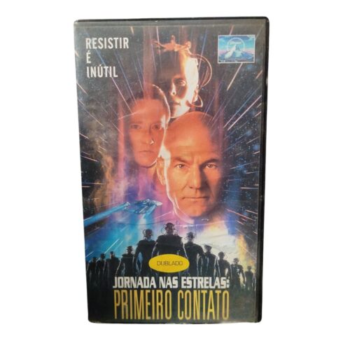 VHS - Jornada nas estrelas - Primeiro Contato (usado)