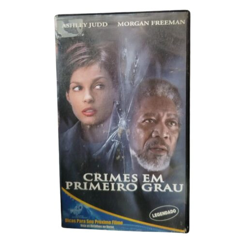 VHS - Crimes em Primeiro Grau - Legendado (usado)