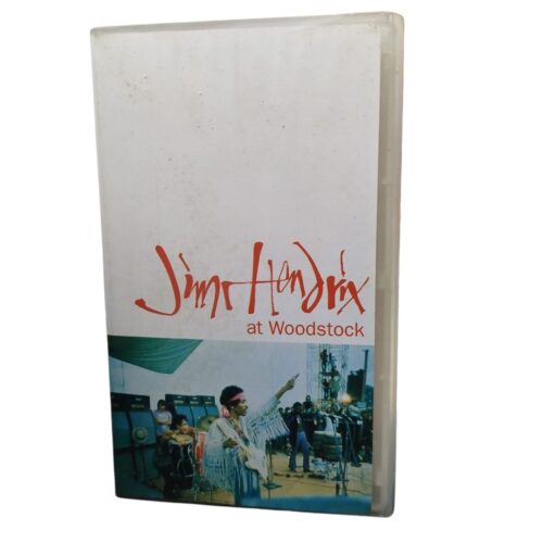 VHS - Jimi Hendrix at woodstock (usado)