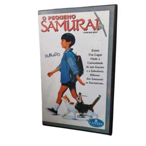 VHS - O Pequeno Samurai - Dublado (usado)
