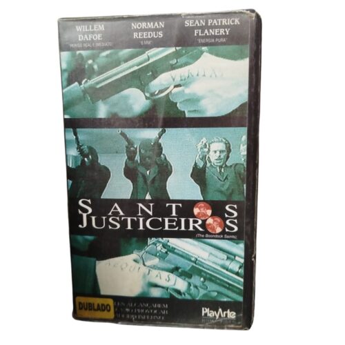VHS - Santos Justiceiros - Dublado (usado)