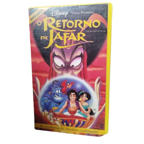 VHS - O Retorno de Jafar - Dublado (usado)