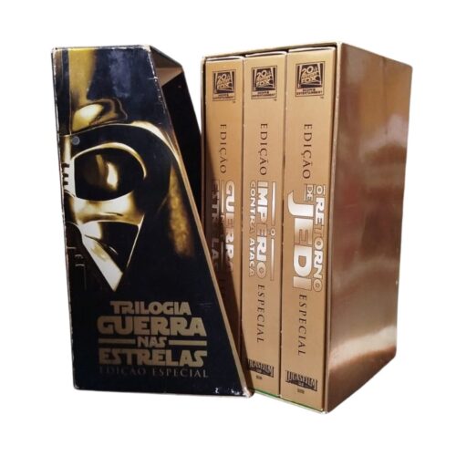 VHS BOX - Trilogia Guerra nas Estrelas - Edição especial (usado)